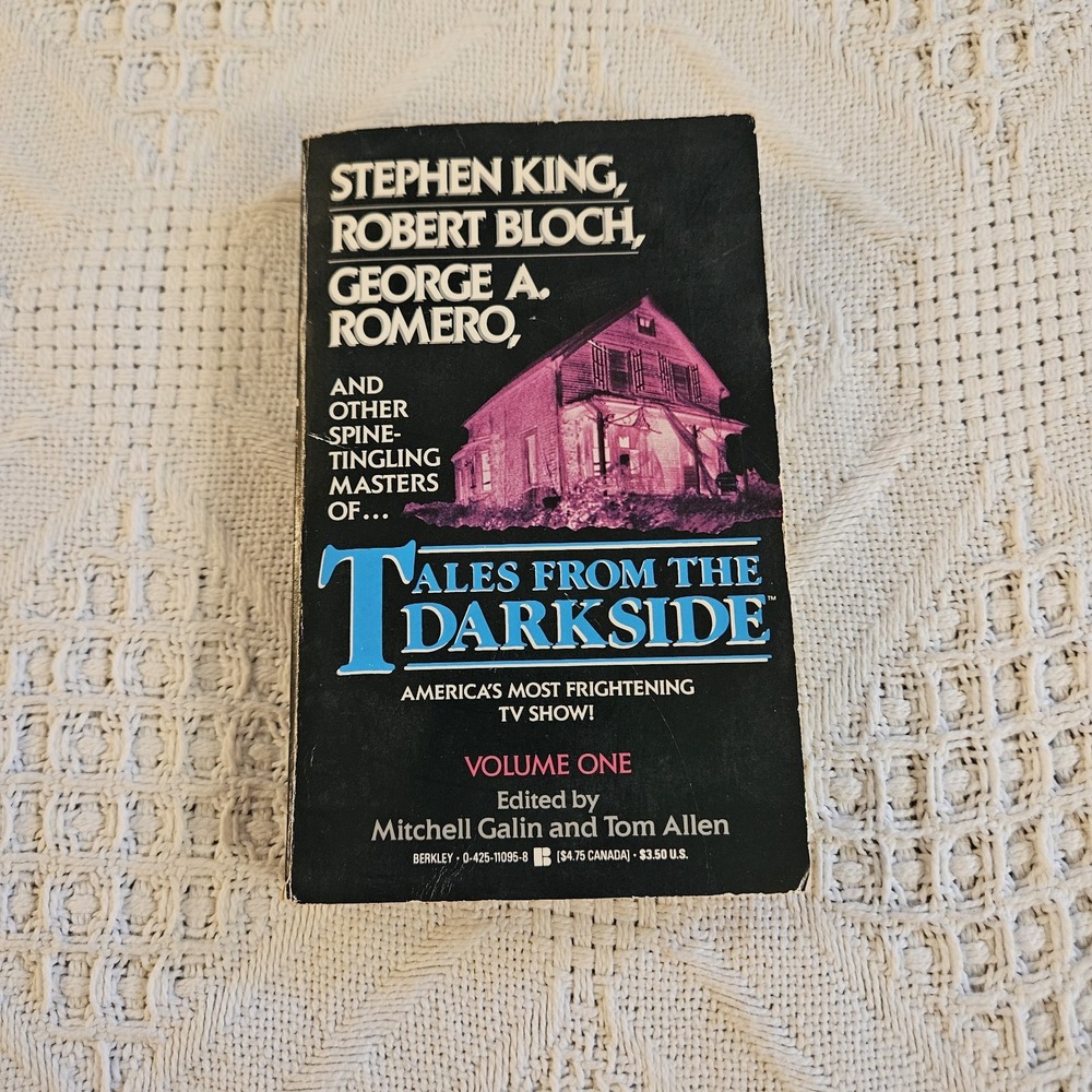 TALES FROM THE DARKSIDE Vol 1 1988 Paperback Stephen King Romero Bloch Horror PB